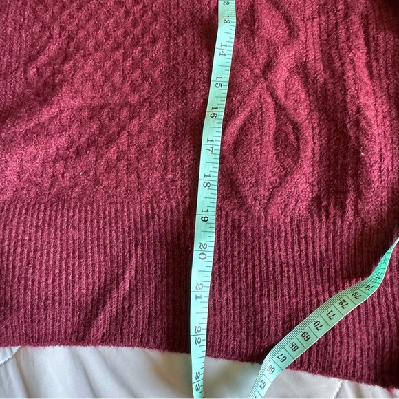 1 state maroon long sleeve sweater xl - Picture 3 of 6